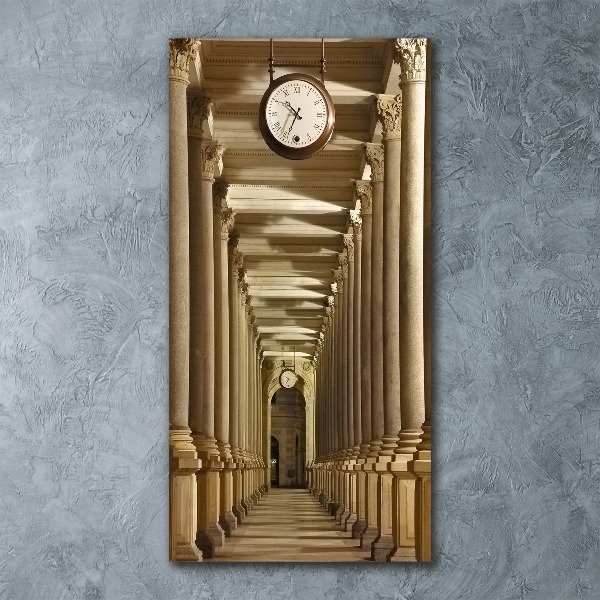 Quadro vetro acrilico verticale Colonnato del mercato