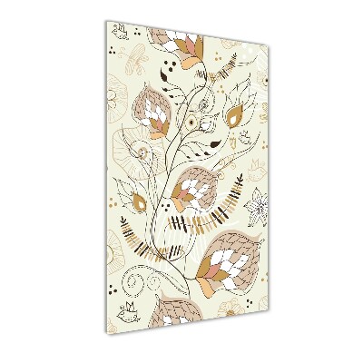 Quadro in vetro acrilico verticale Ornamenti