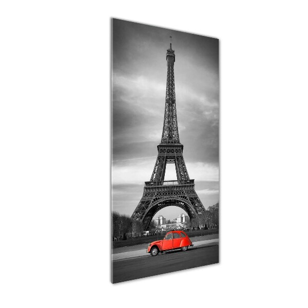 Quadro vetro acrilico verticale Torre Eiffel Parigi
