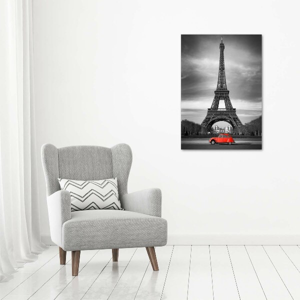 Quadro vetro acrilico verticale Torre Eiffel Parigi