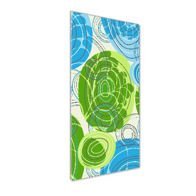 Quadro vetro acrilico verticale Astrazione