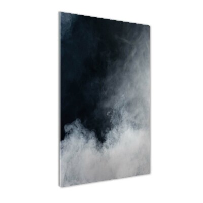 Quadro stampa su vetro acrilico verticale Fumo bianco