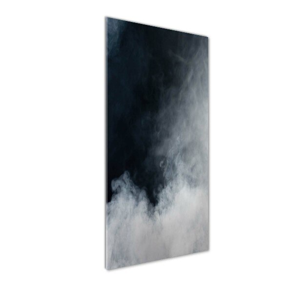 Quadro stampa su vetro acrilico verticale Fumo bianco