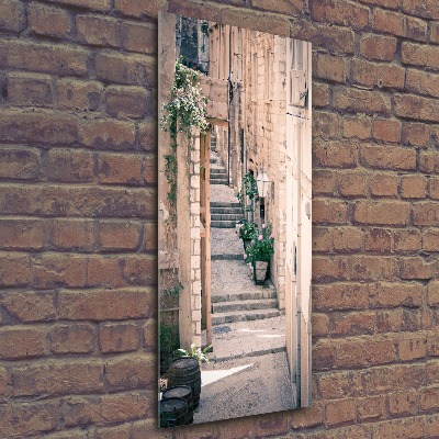 Quadro in vetro acrilico verticale Dubrovnik, Croazia