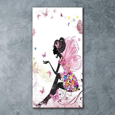 Quadro in vetro acrilico verticale Buona fata