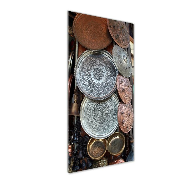 Quadro in vetro acrilico verticale Bazar di Damasco