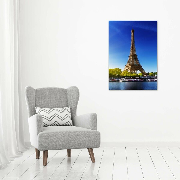 Quadro acrilico verticale Torre Eiffel Parigi