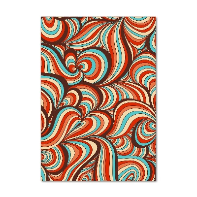 Quadro in vetro acrilico verticale Motivo a spirale