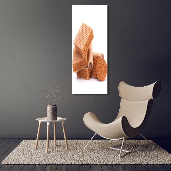 Quadro acrilico verticale Biscotti
