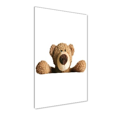 Quadro acrilico verticale Orsacchiotto di peluche