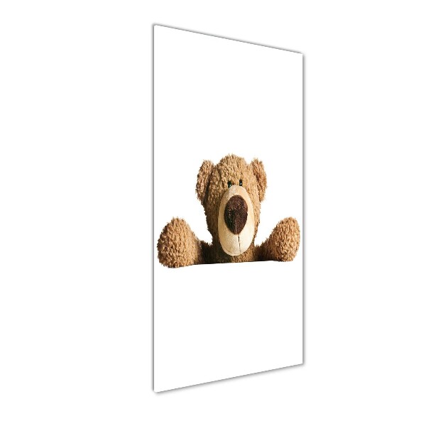 Quadro acrilico verticale Orsacchiotto di peluche