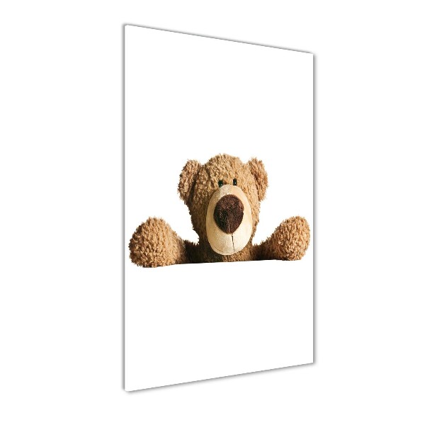 Quadro acrilico verticale Orsacchiotto di peluche