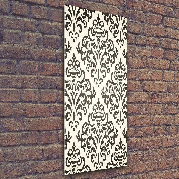 Quadro vetro acrilico verticale Sfondo di ornamenti