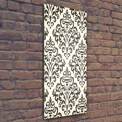 Quadro vetro acrilico verticale Sfondo di ornamenti