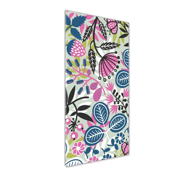 Quadro in vetro acrilico verticale Mobili