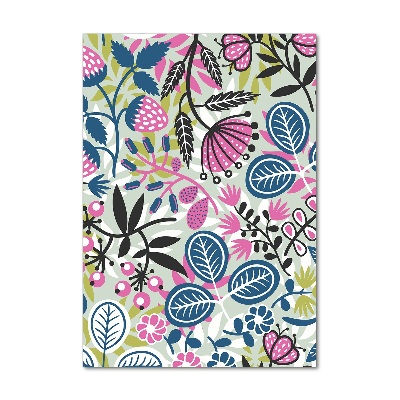 Quadro in vetro acrilico verticale Mobili