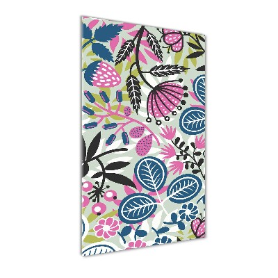 Quadro in vetro acrilico verticale Mobili