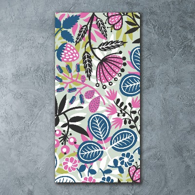 Quadro in vetro acrilico verticale Mobili