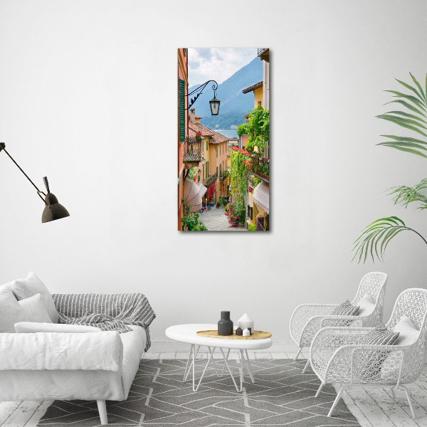 Quadro acrilico verticale Strade italiane