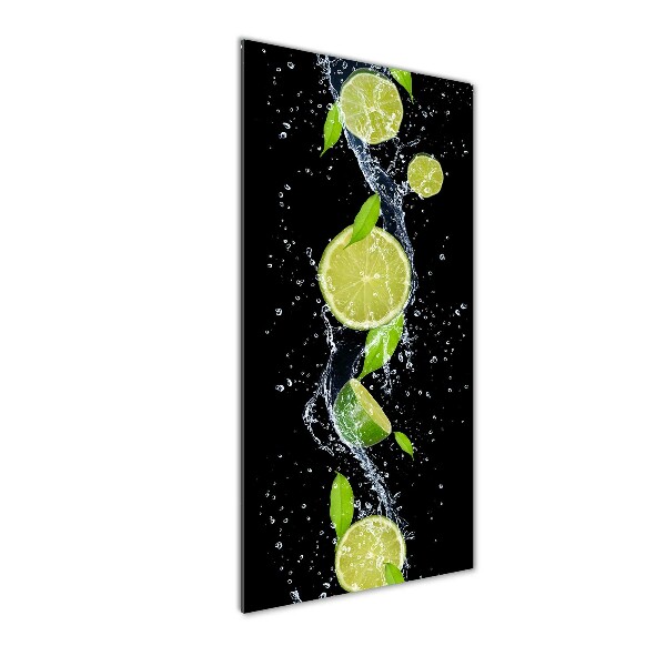 Quadro vetro acrilico verticale Lime