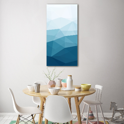 Quadro in vetro acrilico verticale Sfondo astratto