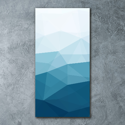 Quadro in vetro acrilico verticale Sfondo astratto