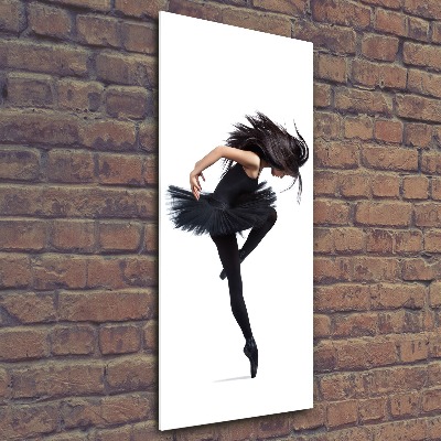 Quadro in vetro acrilico verticale Ballerina