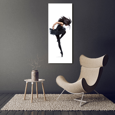 Quadro in vetro acrilico verticale Ballerina