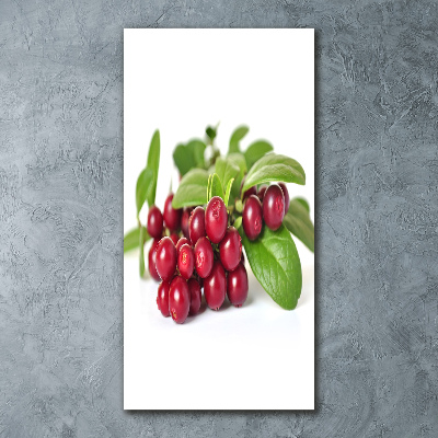 Quadro acrilico verticale Mirtillo