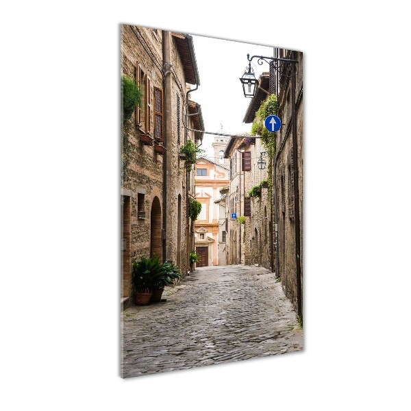 Quadro acrilico verticale Strade italiane