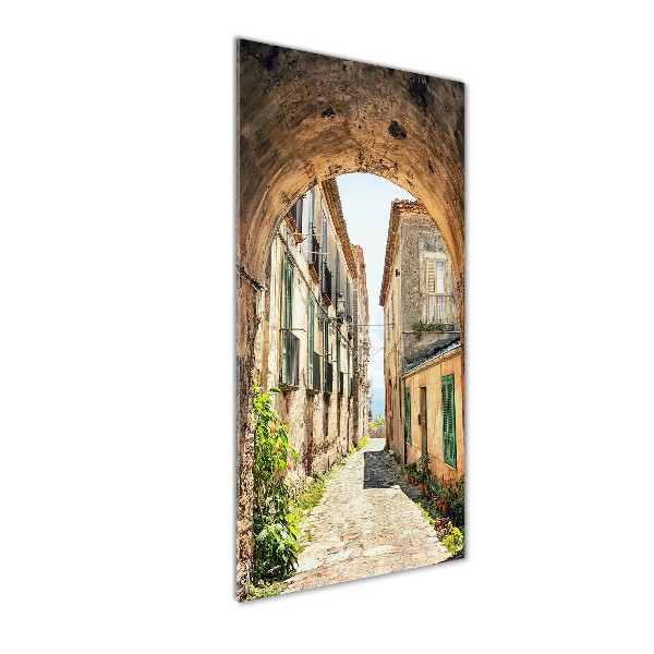 Quadro stampa su vetro acrilico verticale Strade italiane