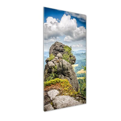 Quadro vetro acrilico verticale Szczeliniec Wielki