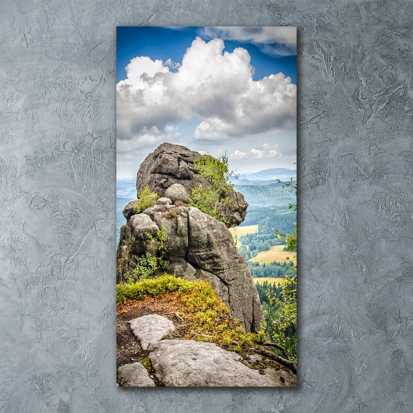 Quadro vetro acrilico verticale Szczeliniec Wielki