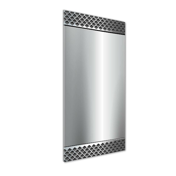 Quadro stampa su vetro acrilico verticale Sfondo metallico