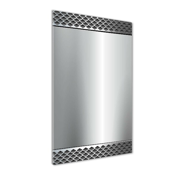 Quadro stampa su vetro acrilico verticale Sfondo metallico