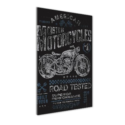 Quadro vetro acrilico verticale Automobilistico