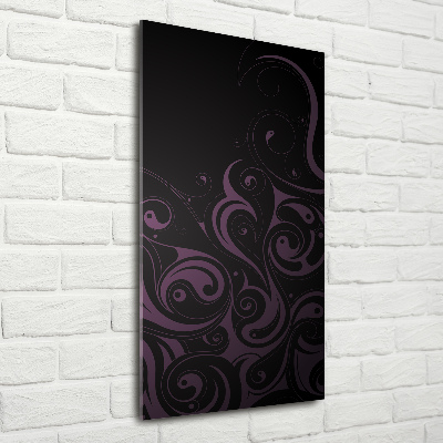 Quadro in vetro acrilico verticale Ornamenti