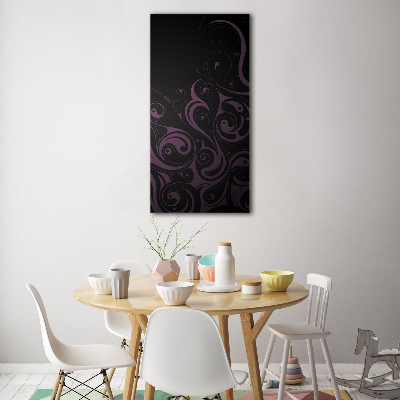 Quadro in vetro acrilico verticale Ornamenti