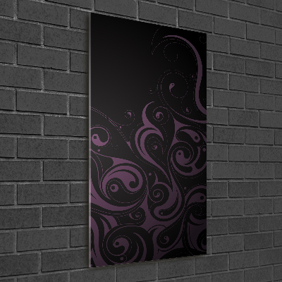 Quadro in vetro acrilico verticale Ornamenti