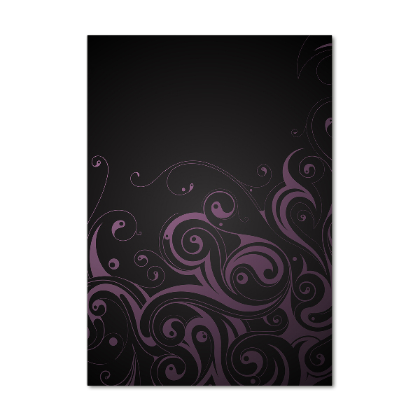 Quadro in vetro acrilico verticale Ornamenti