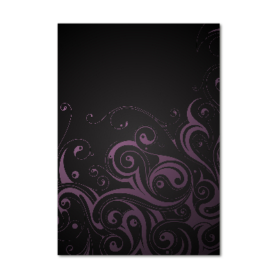 Quadro in vetro acrilico verticale Ornamenti