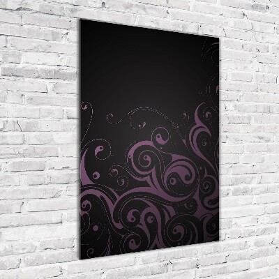 Quadro in vetro acrilico verticale Ornamenti