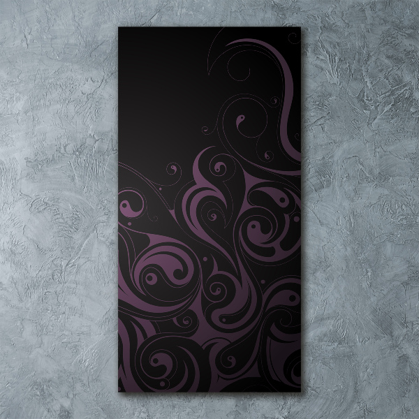 Quadro in vetro acrilico verticale Ornamenti