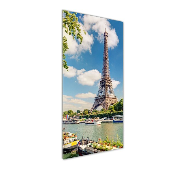 Quadro acrilico verticale Torre Eiffel Parigi