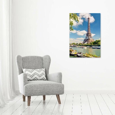 Quadro acrilico verticale Torre Eiffel Parigi