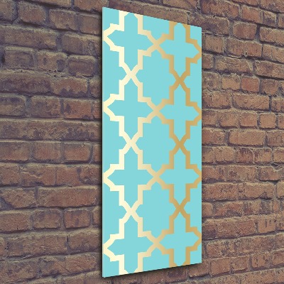 Quadro acrilico verticale Modello arabo