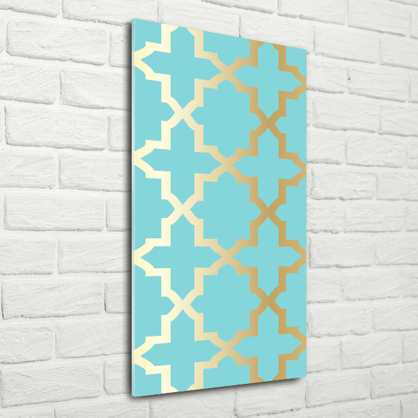 Quadro acrilico verticale Modello arabo