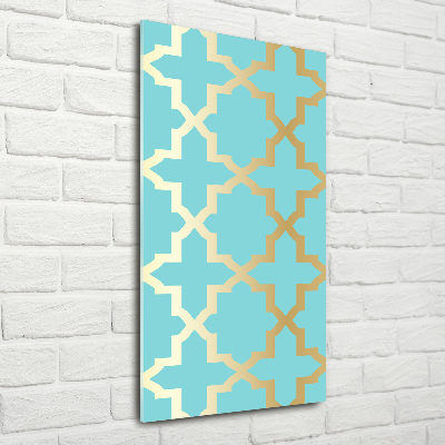 Quadro acrilico verticale Modello arabo