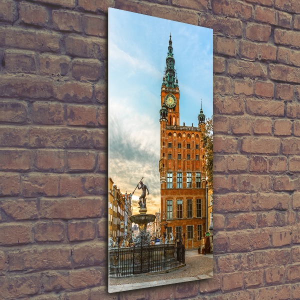 Quadro acrilico verticale Danzica, Polonia