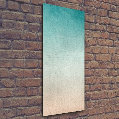 Quadro stampa su vetro acrilico verticale Fumo